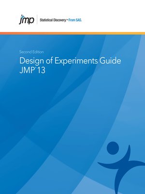 cover image of JMP 13 Design of Experiments Guide